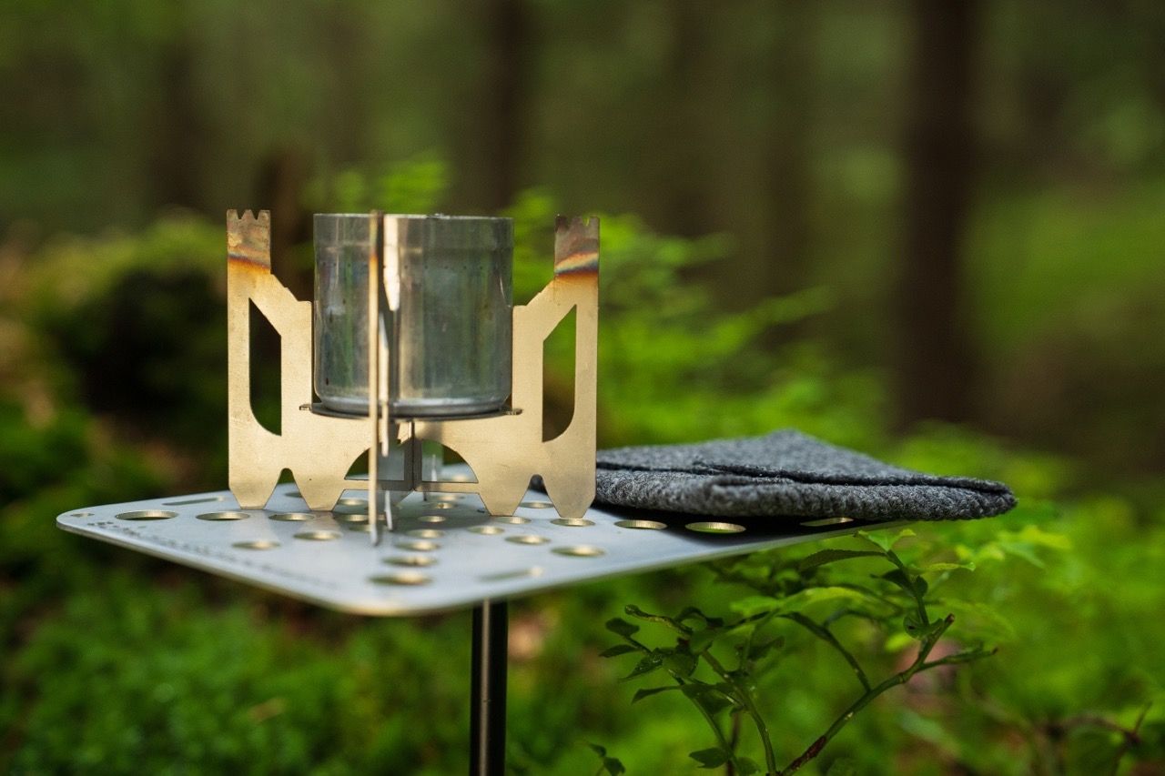 EMO Outdoor Origami Stojan na lihový vařič s regulátorem Life