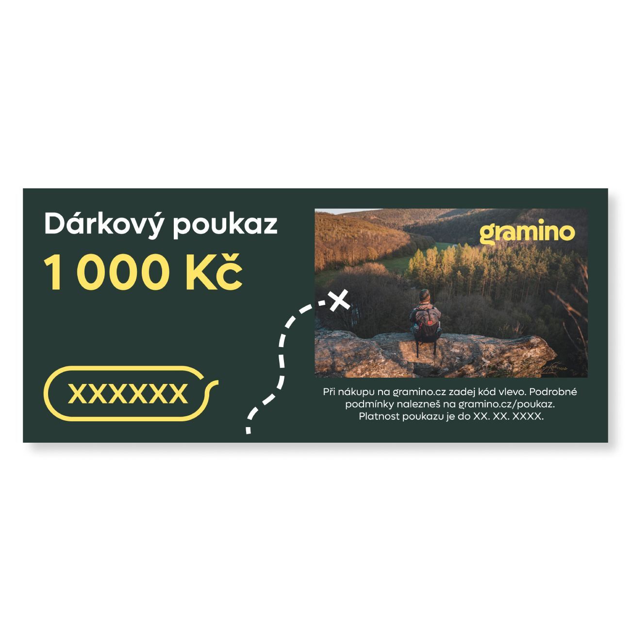 Poukaz Elektronický Gramino 1000 Kc