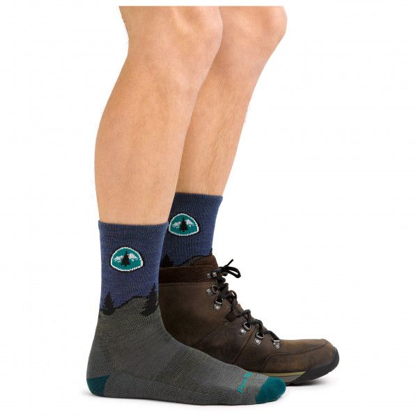 Darn Tough Pct Micro Crew Lightweight With Cushion Walking Socks Detail 3