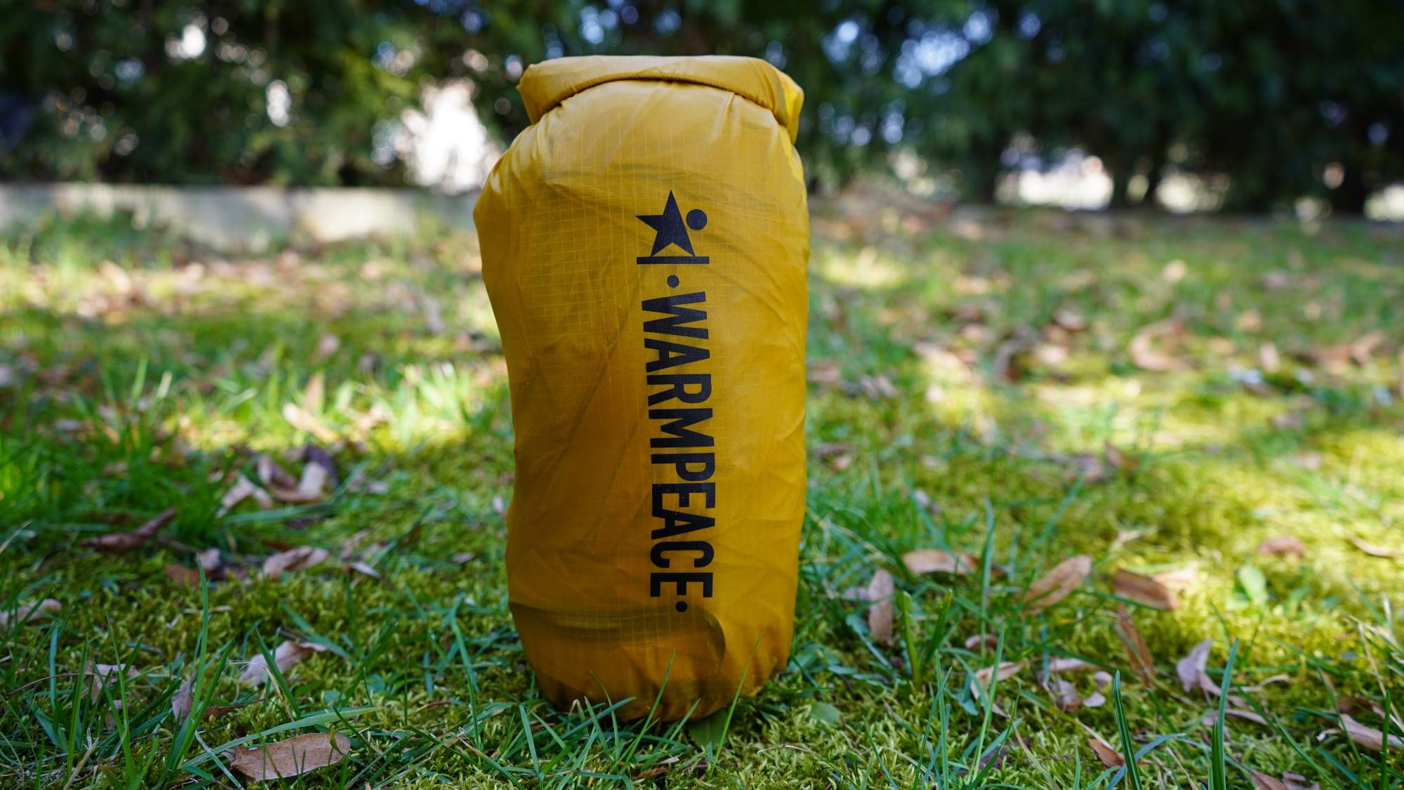 Warmpeace Shelter Nugget Gold ultralight tarp