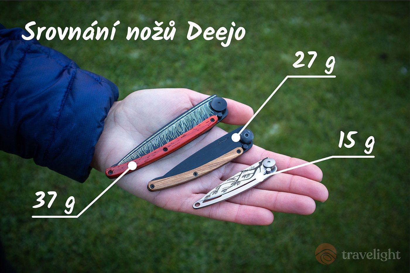 Srovnání Deejo Nožů Red1