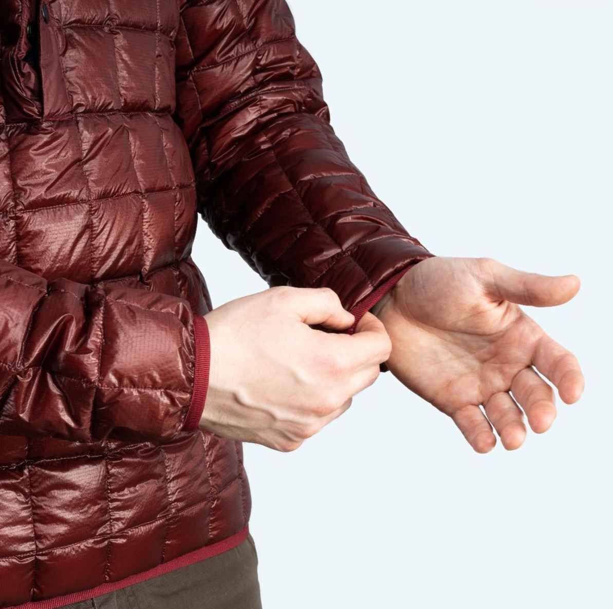 Cumulus Man Jacket Plancklite Canyon Red Cuffs (1)