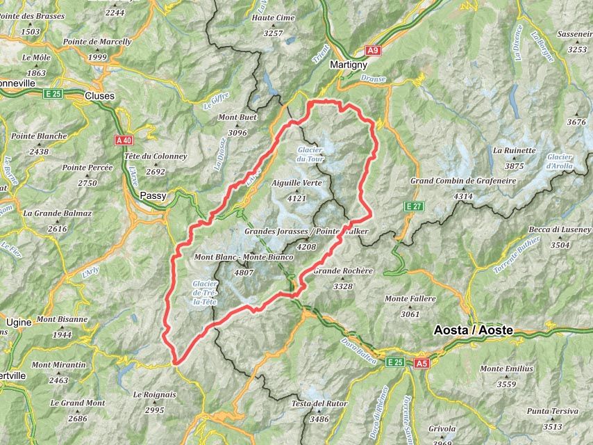 Mapa-dalkovy-trek-Tour-de-Mont-Blanc-Francie