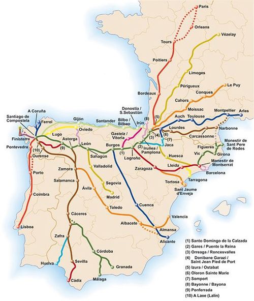 Camino-de-Santiago-de-Compostela-trasy