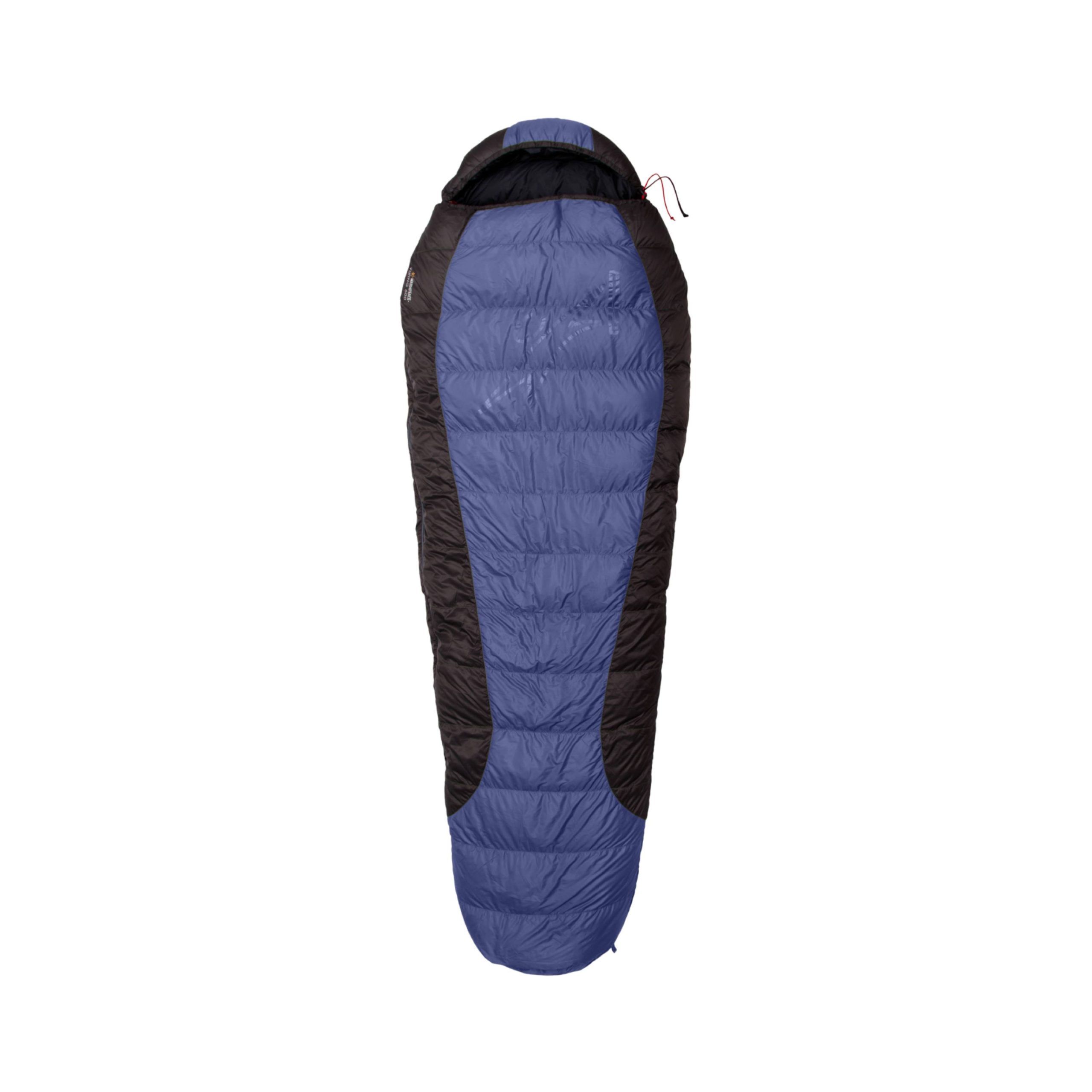 Warmpeace Viking 600 Blue Grey Black down sleeping bag