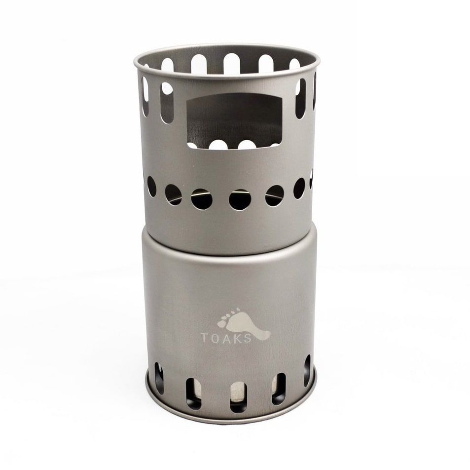 Titanový, cestovní vařič dřívkáč Toaks - velký