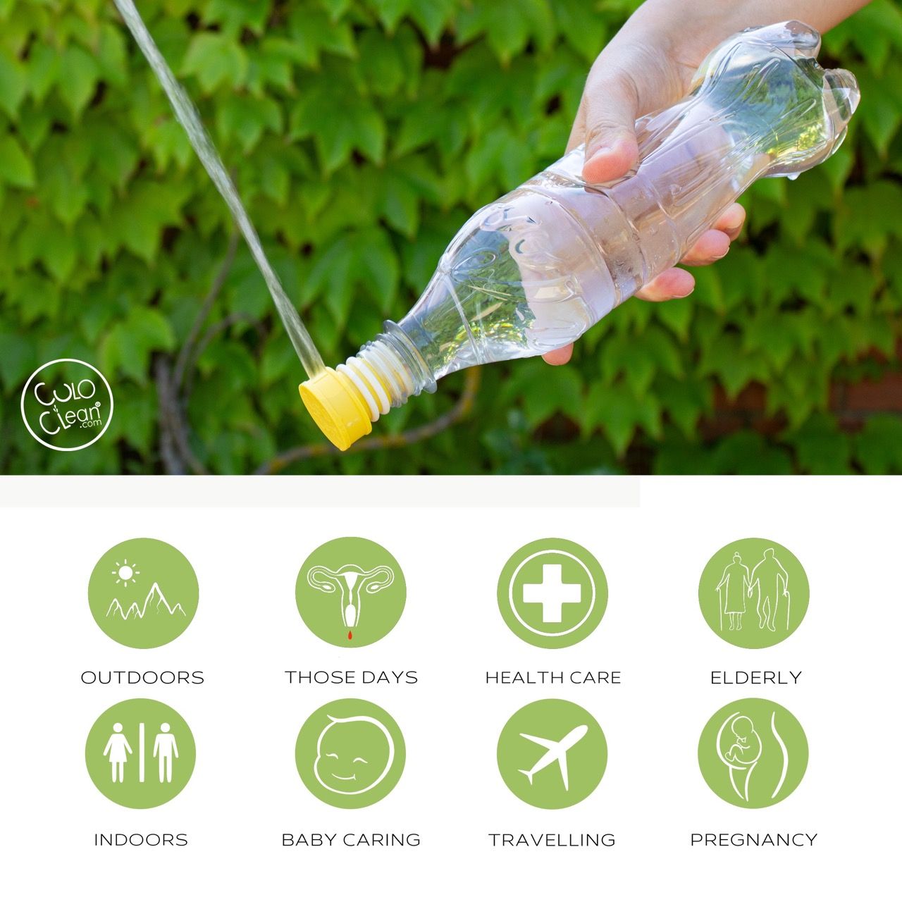 Culo Clean Yellow cestovní bidet