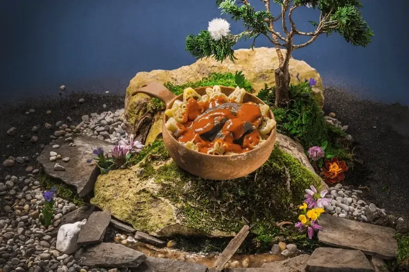 Adventure Menu KIDS Hovězí v rajské omáčce s těstovinami