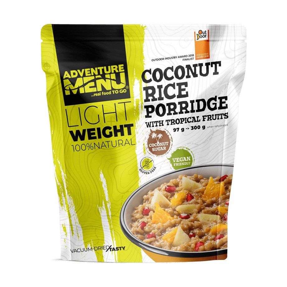 Adventure Menu Rýžovo-kokosová kaše s tropickým ovocem