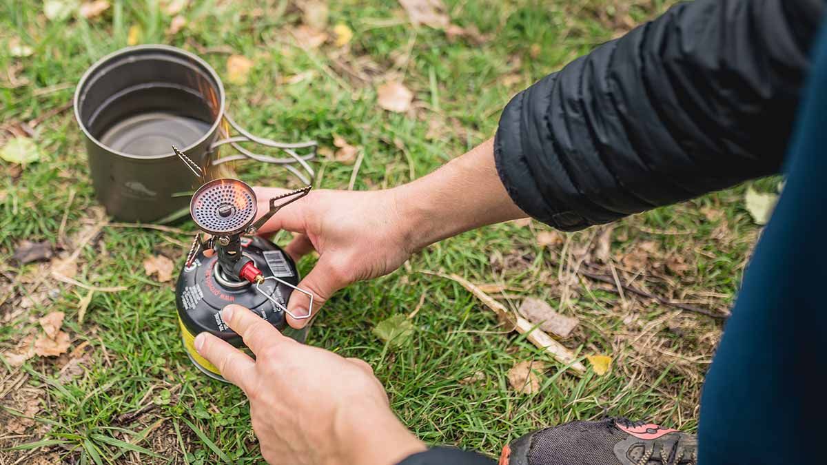 MSR Pocket Rocket Deluxe turistický plynový vařič