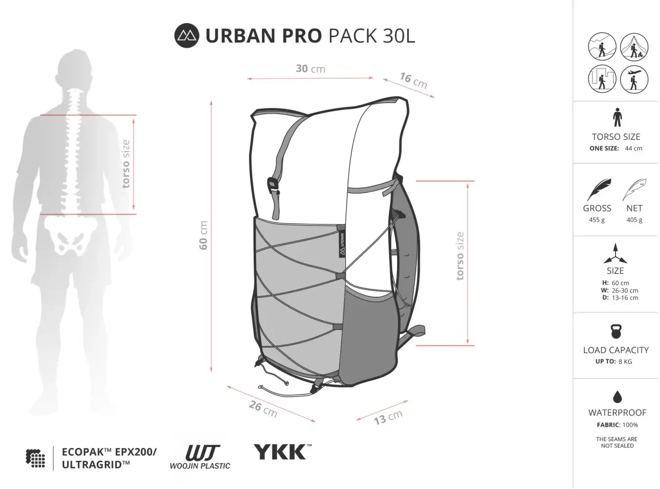 Liteway Urban Pro Pack 30L (2024)