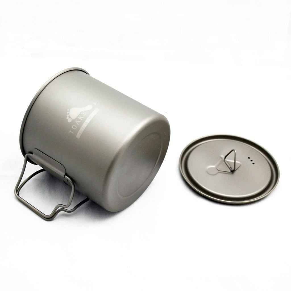 Toaks Pot 650 ml titanium ultralight pot