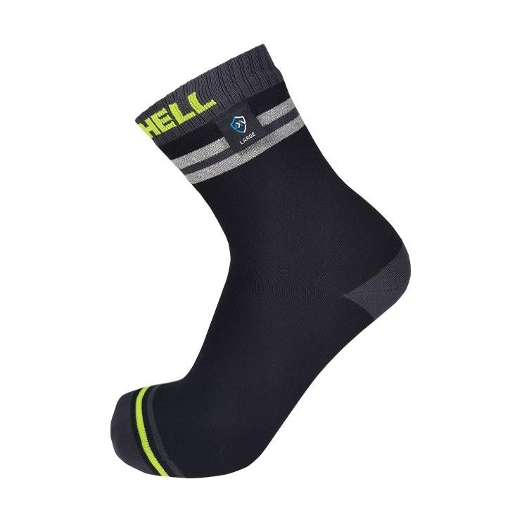 DexShell Pro Visibility Sock Grey Stripe