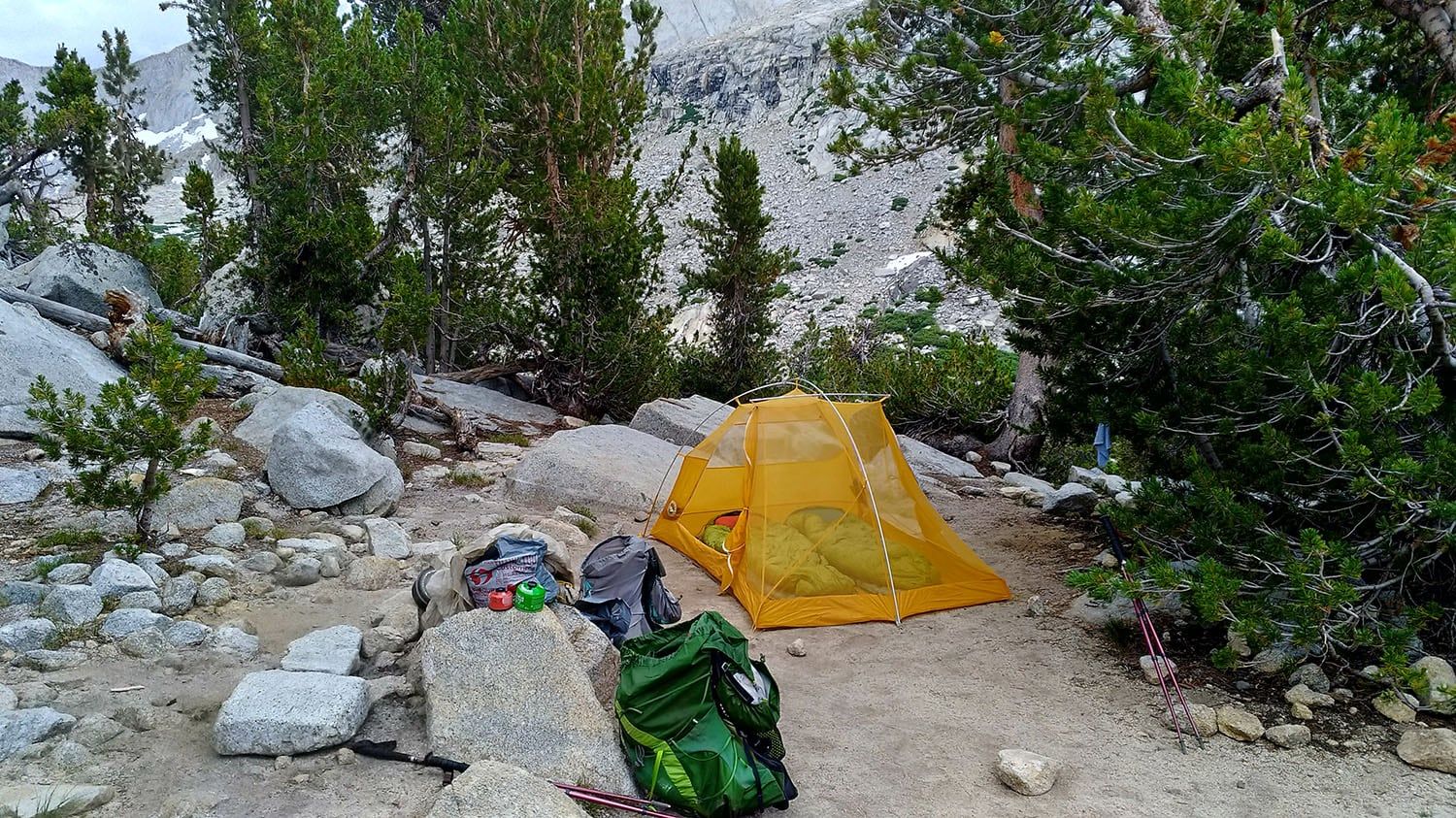 Ultralehký dvouplášťový samonosný stan Big Agnes Tiger Wall UL2