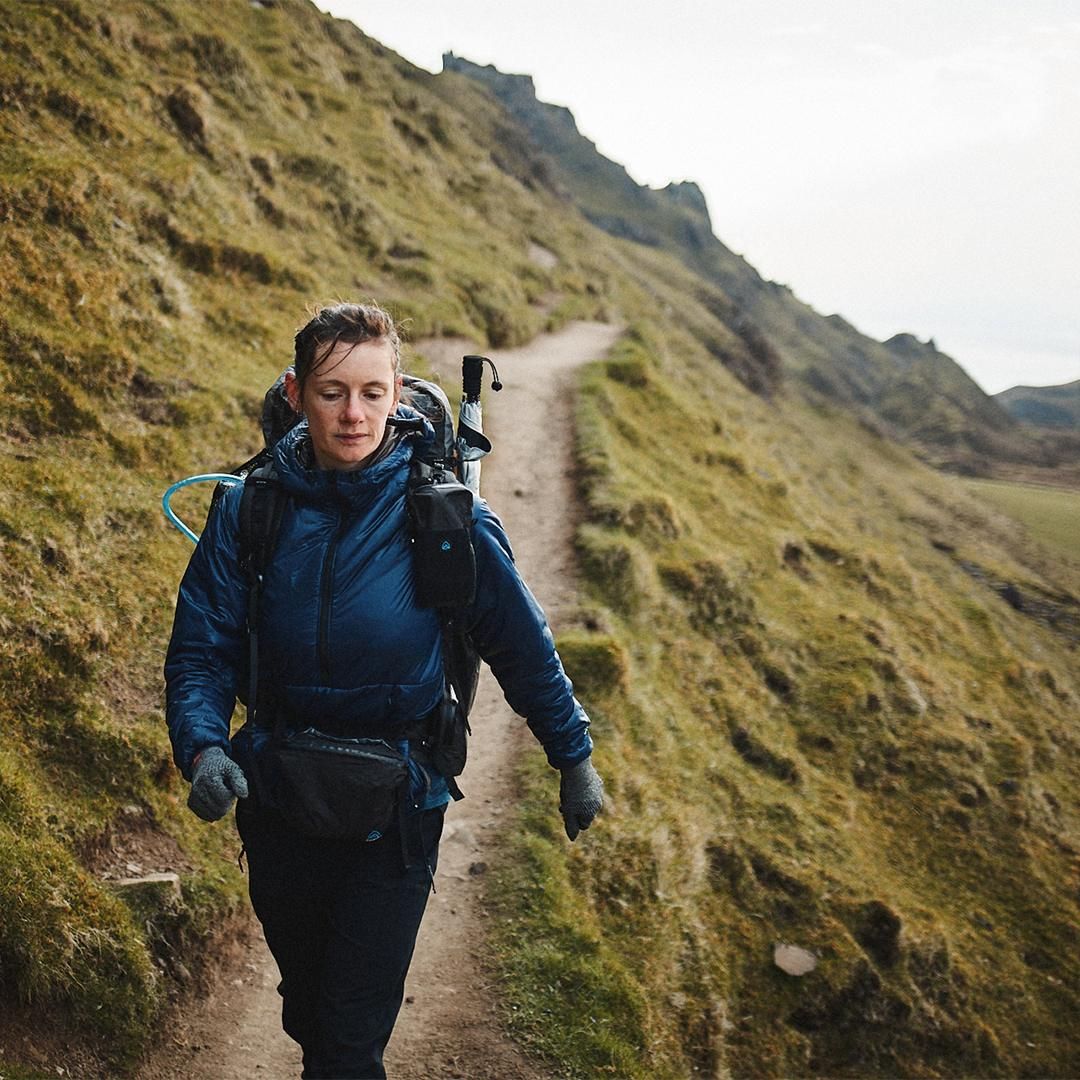 Enlightened Equipment Women’s Torrid Pullover Navy Outdoor