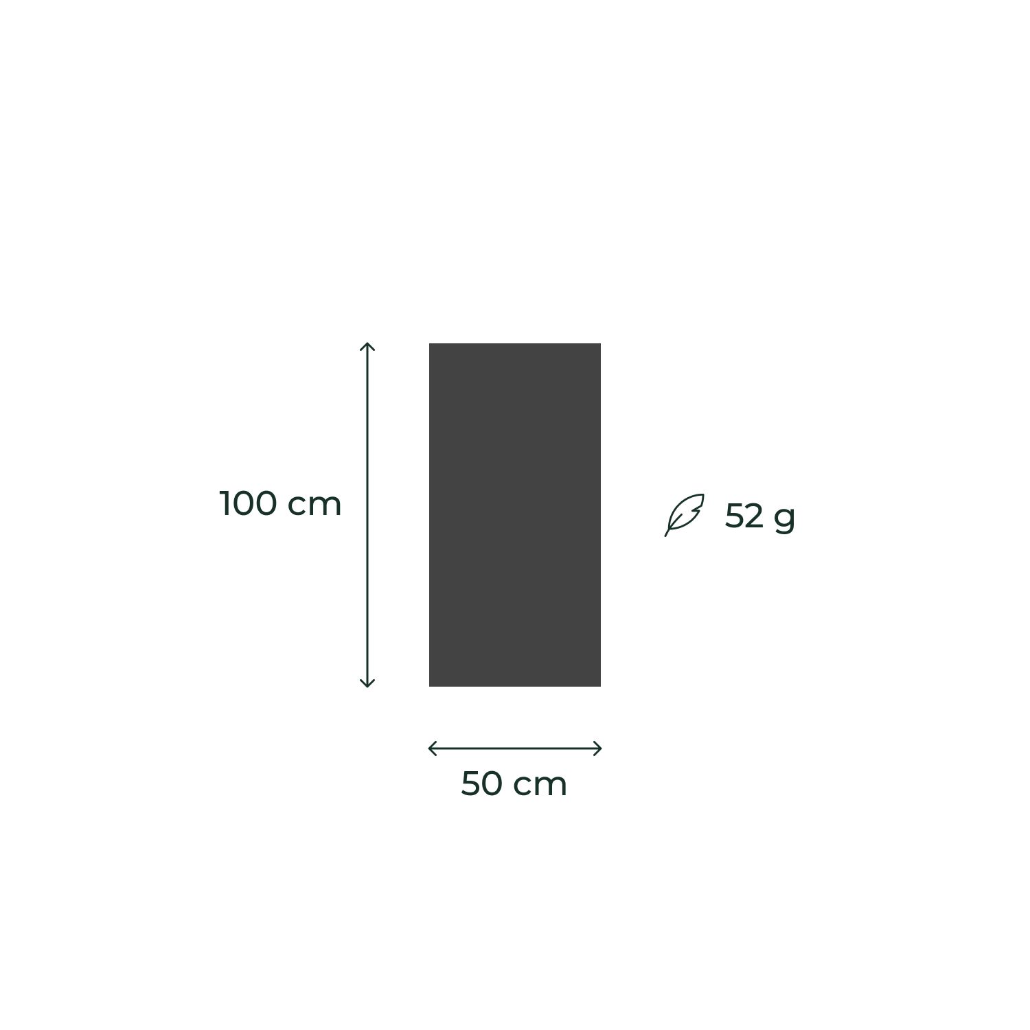Pěnová karimatka EVA 3 mm 100x50