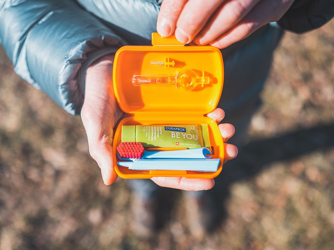Curaprox Travel Set Sada Gramino