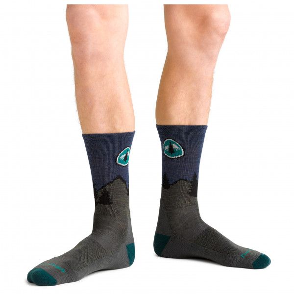 Darn Tough Pct Micro Crew Lightweight With Cushion Walking Socks Detail 4
