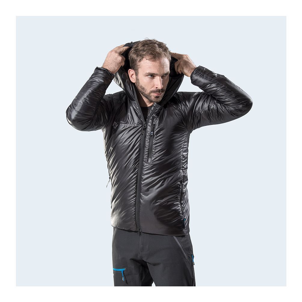Cumulus Man Jacket Climalite Black Front 1604643