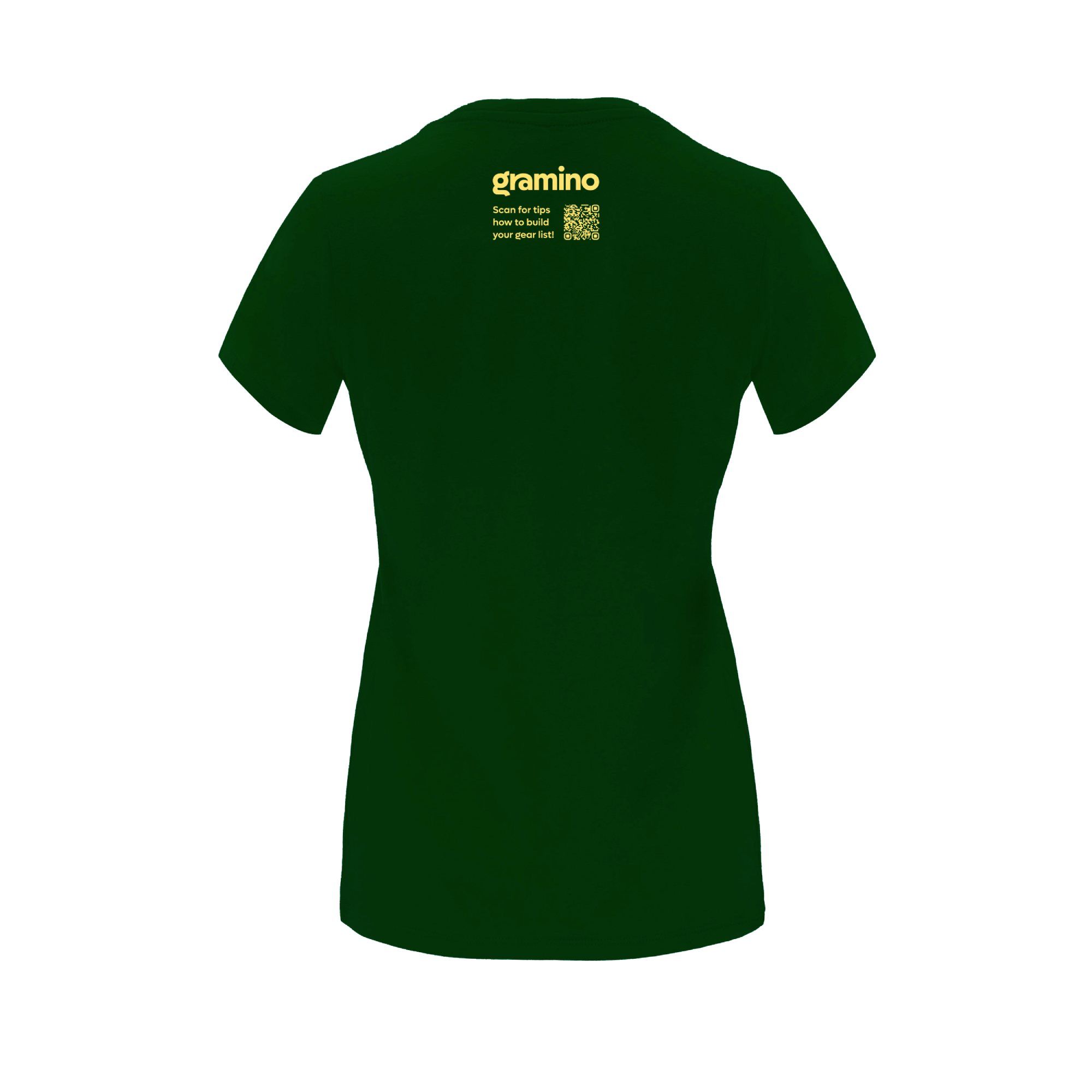 Gramino Gear List T Shirt Women Back 1