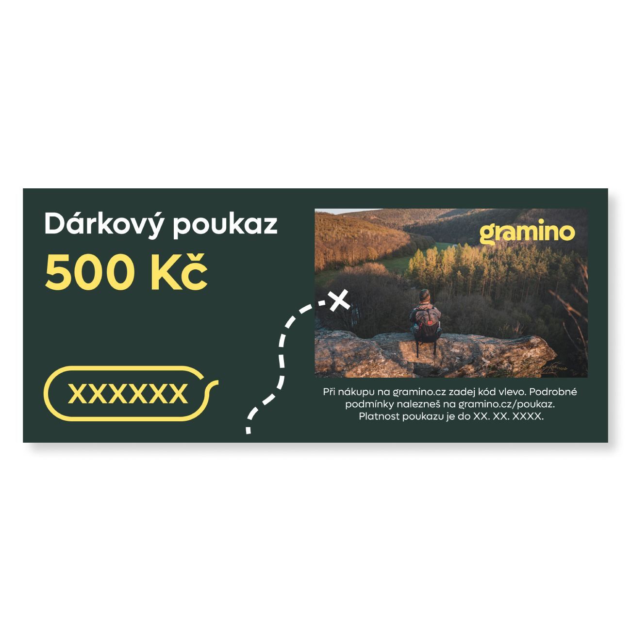 Poukaz Elektronický Gramino 500 Kc