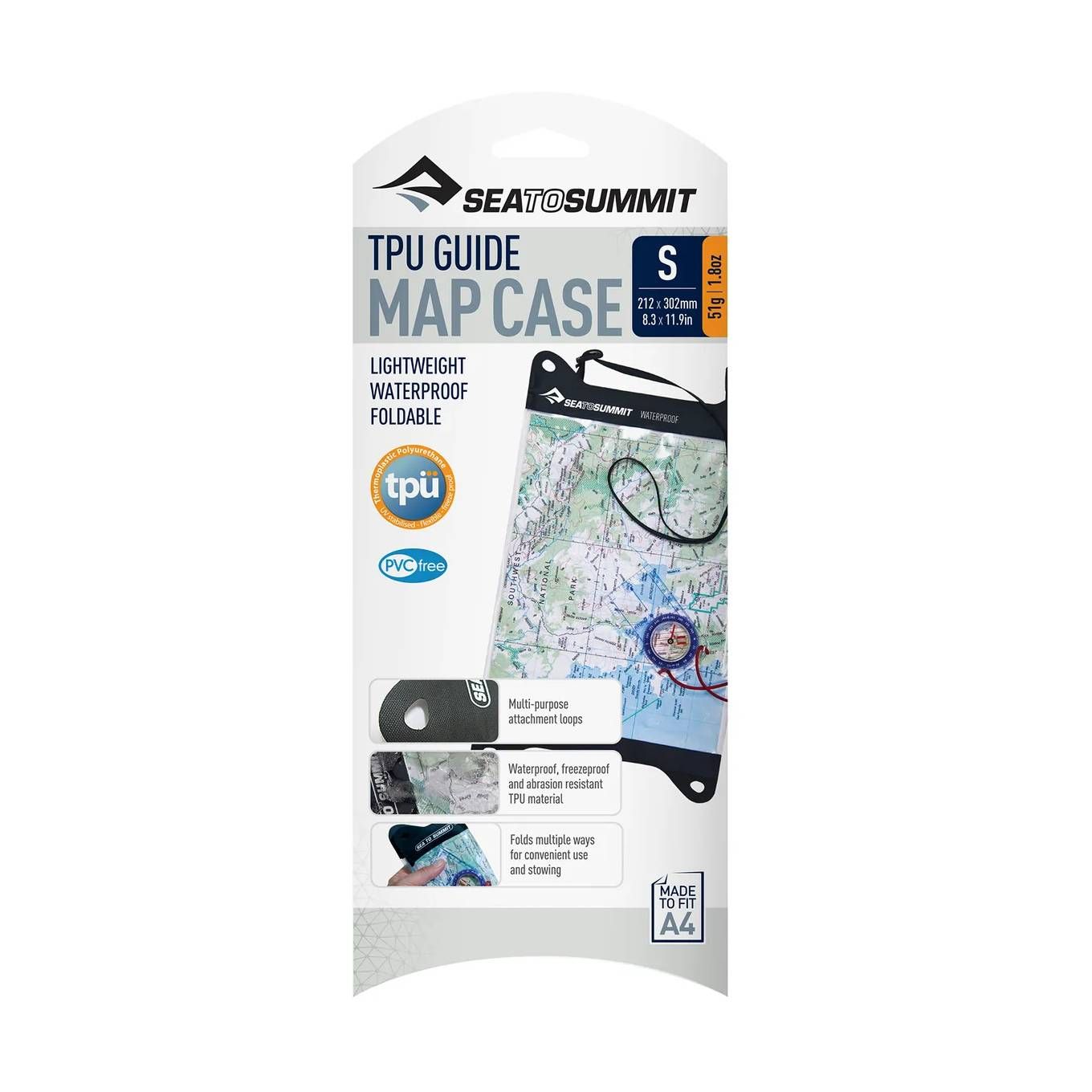 TPU Guide Waterproof Map Case Small