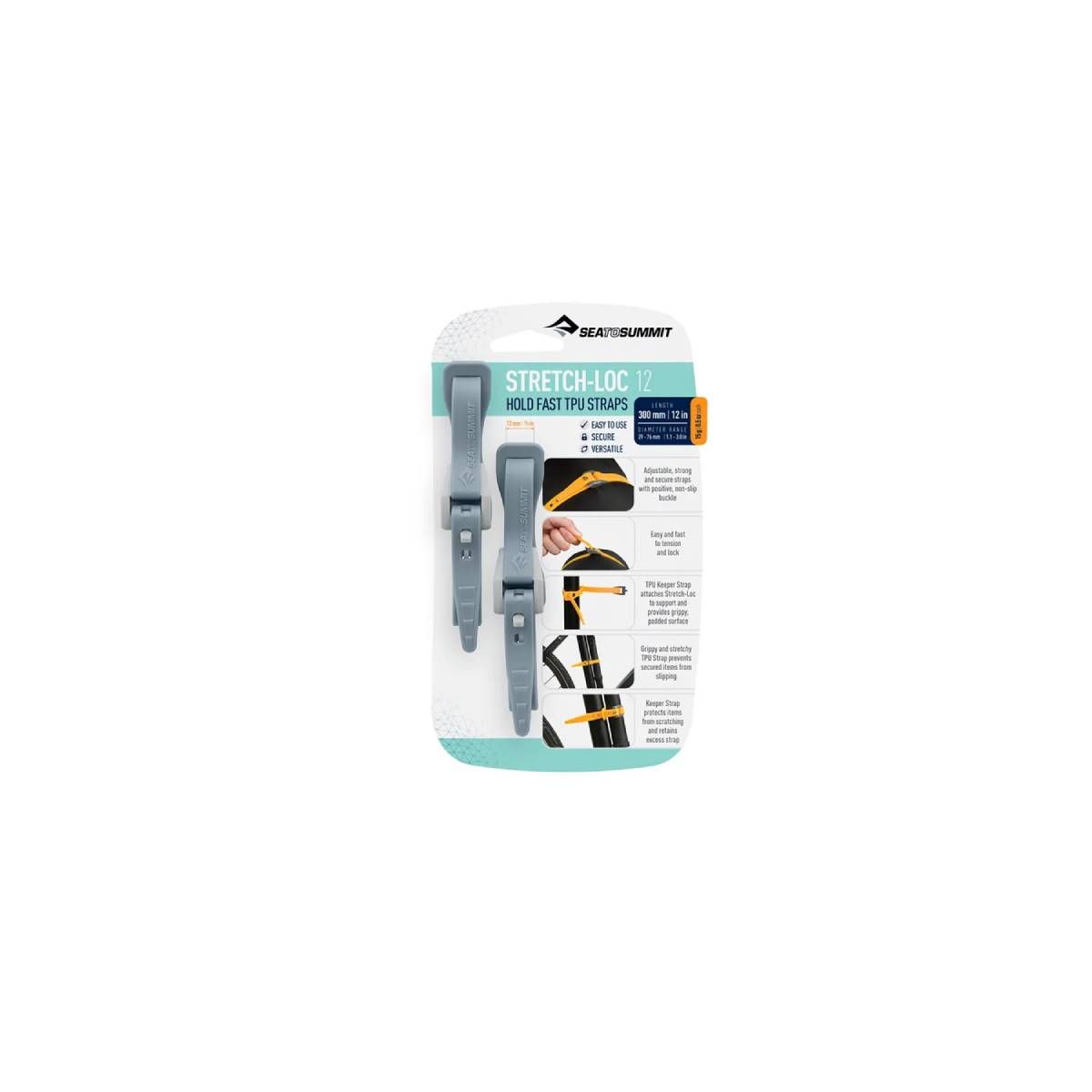Sea To Summit Stretch-Loc TPU Straps (2 ks)