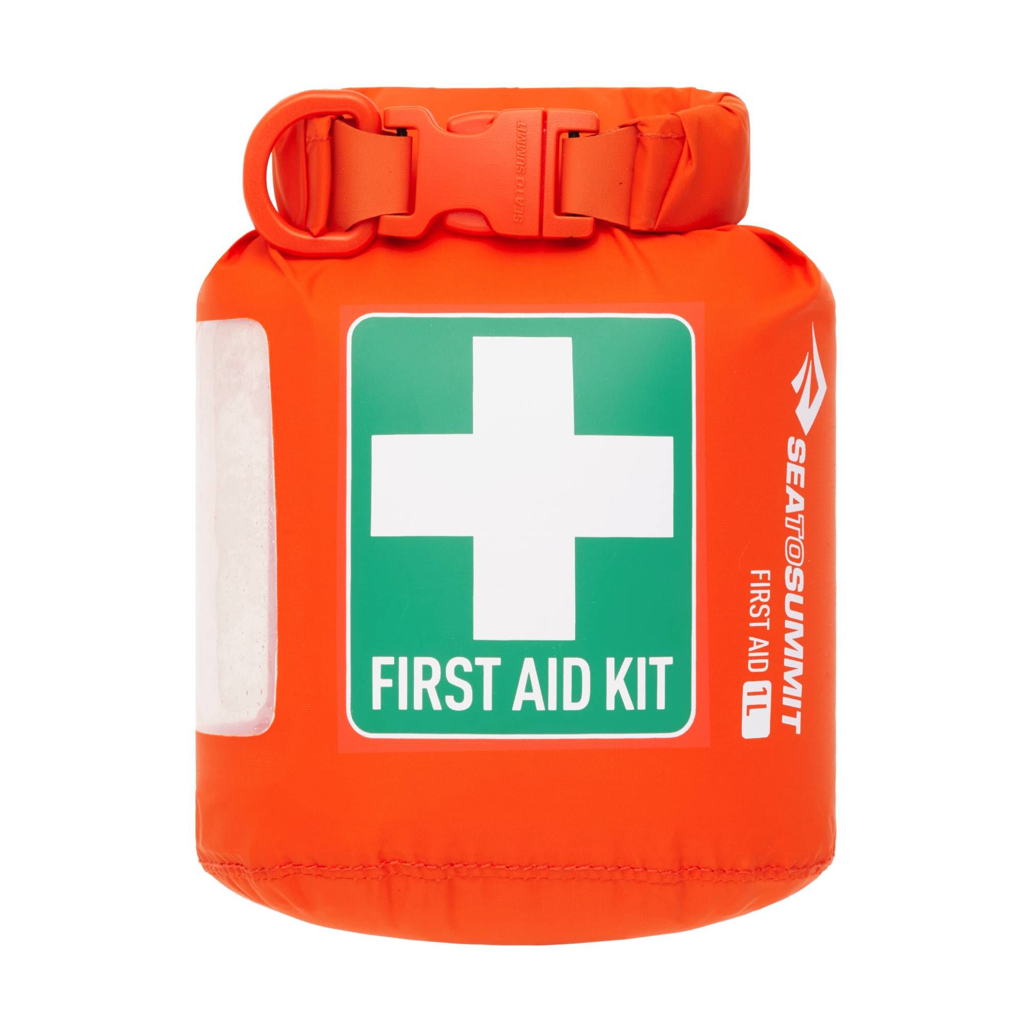 ASG012121 010801 Lightweight Dry Bag First Aid 1L Spicy Orange