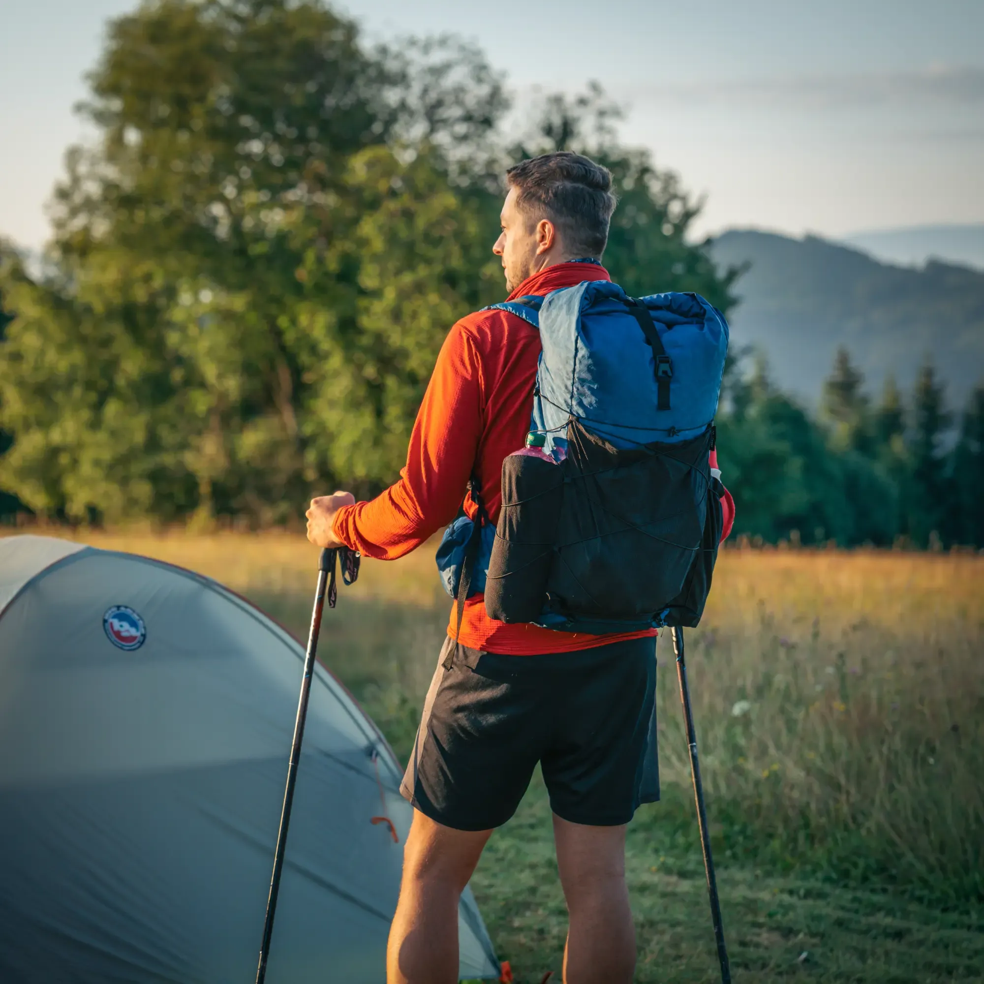 Ultralehký bezrámový batoh Liteway Elementum Pack Ocean Blue