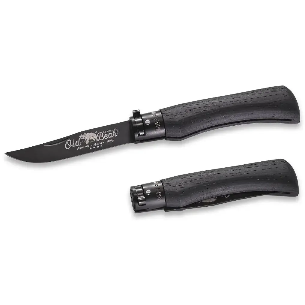 Antonini Old Bear Total Black L kapesní nůž