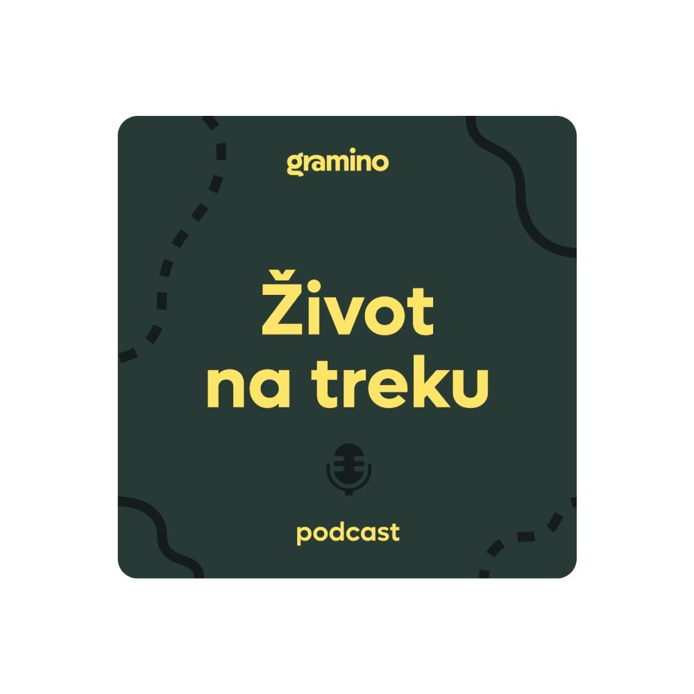 Život Na Treku Gramino Nálepka Zelená