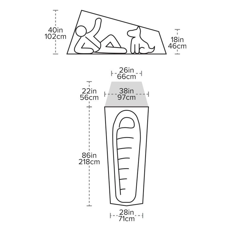 Big Agnes Fly Creek HV UL1 Solution Dye